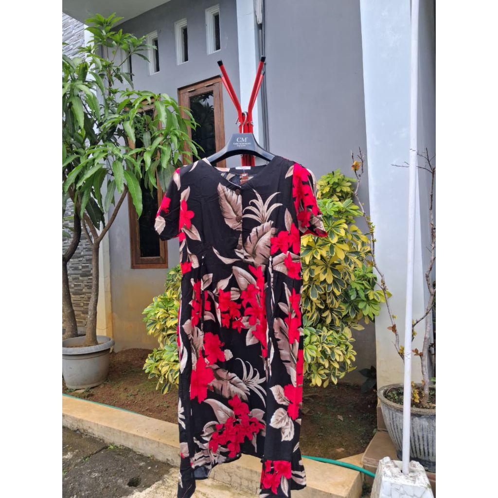 Daster Wanita Kekinian Model Ciby Home Dress Ukuran Jumbo
