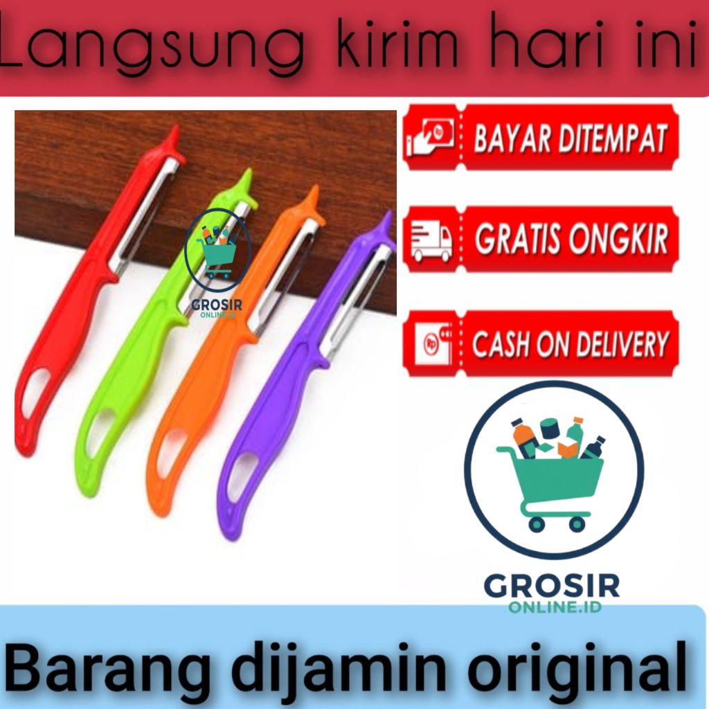 peeler pisau kupas serbaguna kupas buah kentang timun wortel