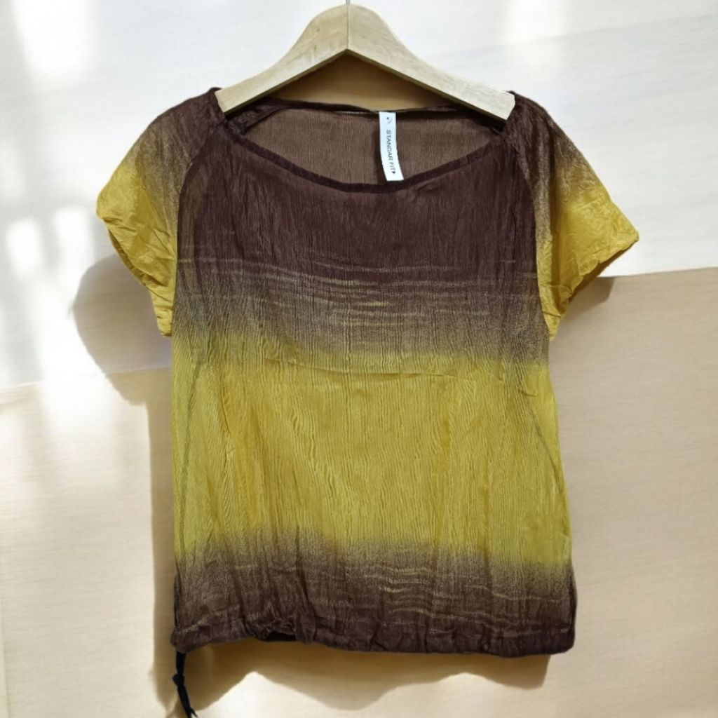 Baju ombre { Baju PL } { tembus pandang}