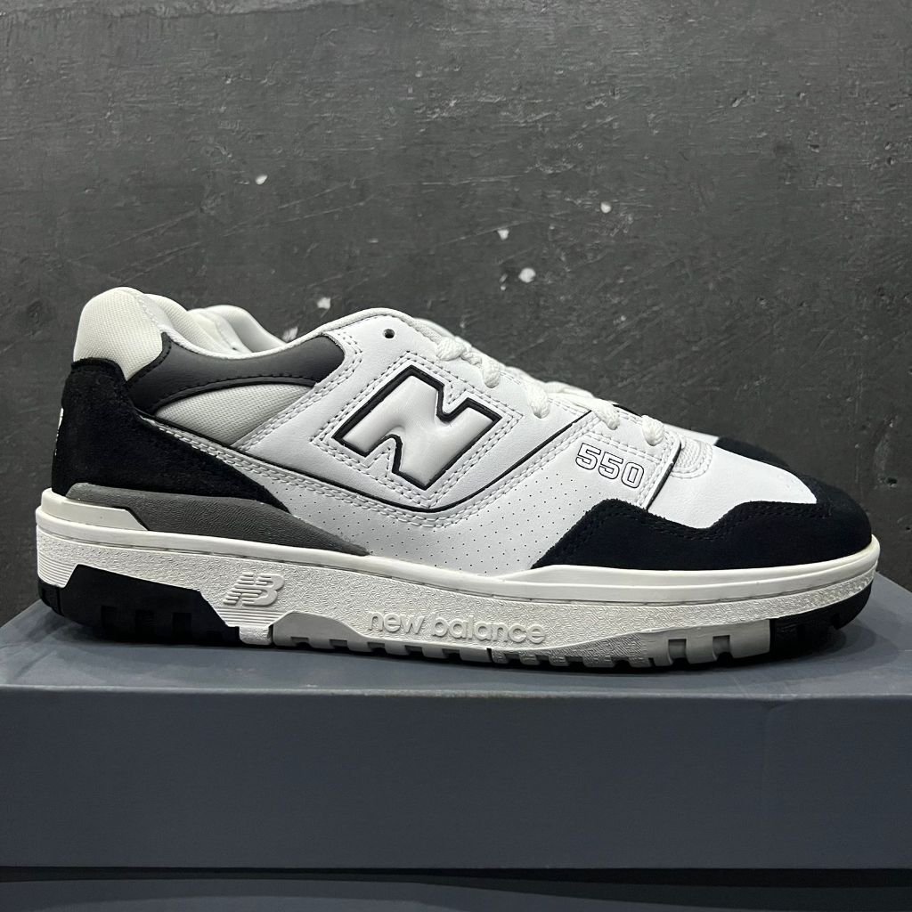 NB 550 WH1te BL4CK R4in Cl0ud