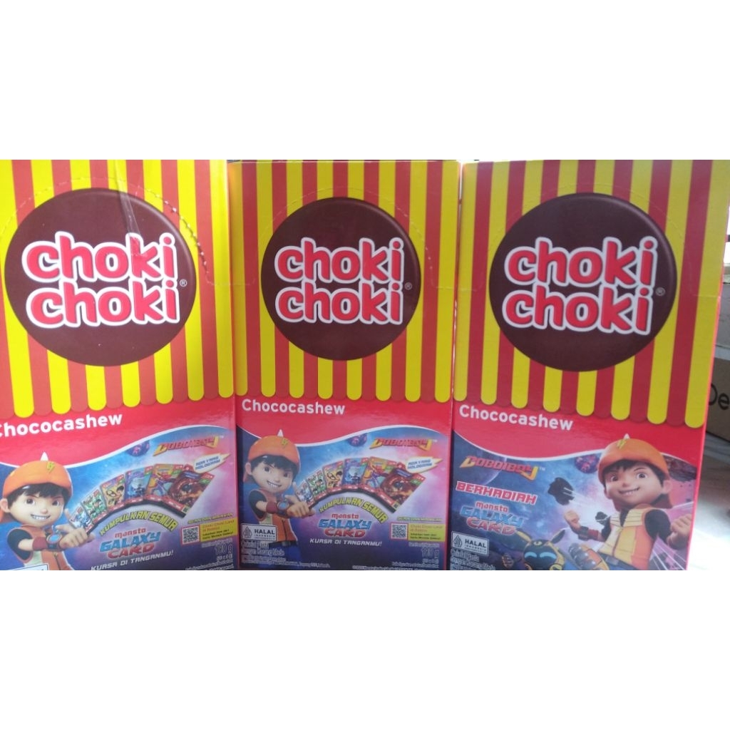 Choki Choki Monsta Galaxy Card Coklat Choki Choki Monsta Galaxy Card Boboiboy Kartu Boboiboy