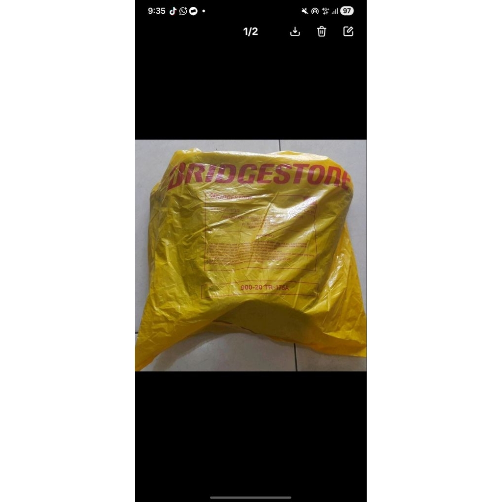 BAN DALAM BRIDGESTONE (BS) 900 cuci gudang