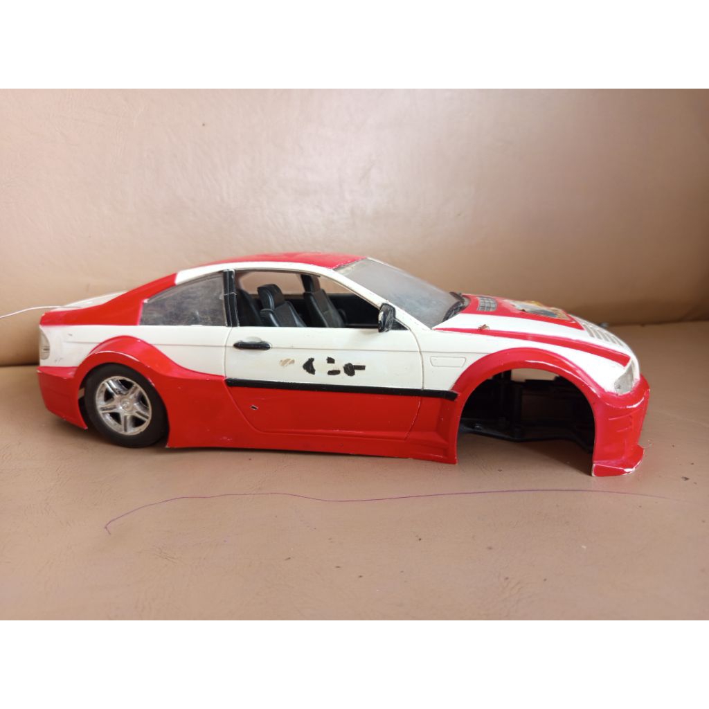 Body RC drift bekas bodi remot control