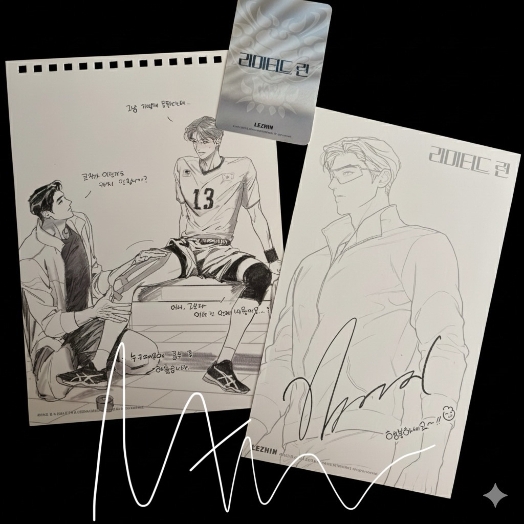 [ORIGINAL] LEZHIN SG24 KWON JAE HYUK LIMITED RUN LIMRUN BL Manhwa
