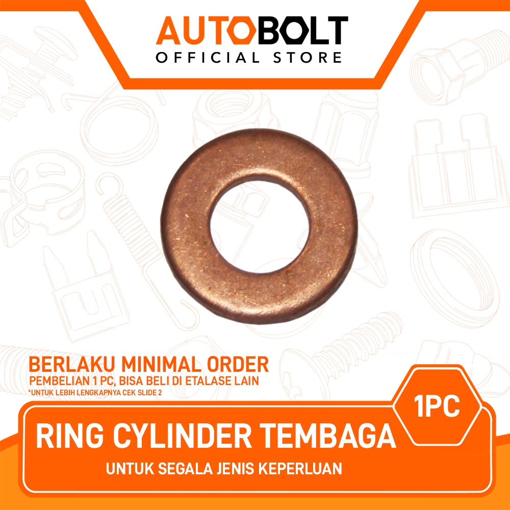 Ring Cylinder Tembaga GL Pro Max 100 CB125 CB100 CB 125 Silinder Blok Block Head 8 mm
