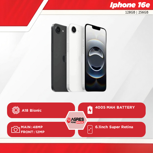 IPhone 16e 128GB 256GB Garansi Resmi Ibox