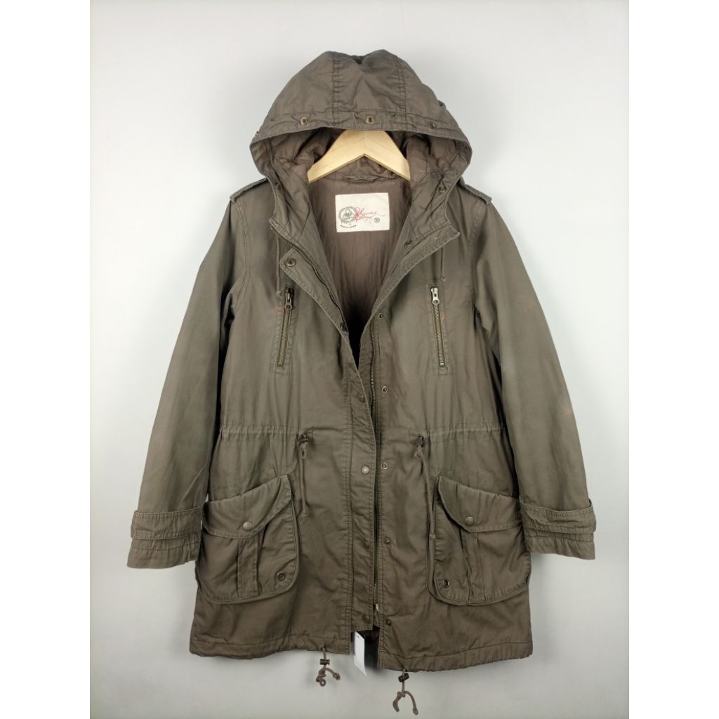 Jaket Vintage Parka GAP Jeans Limited Edition_Cokelat_Size M