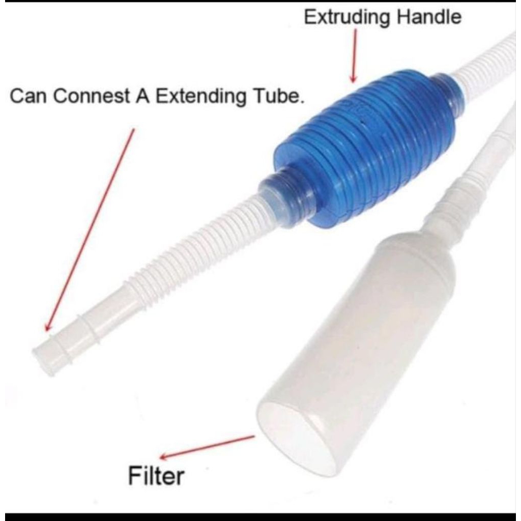 Alat Penguras Air Aquarium Cleaner Pump Sipon Siphon Penyedot Air