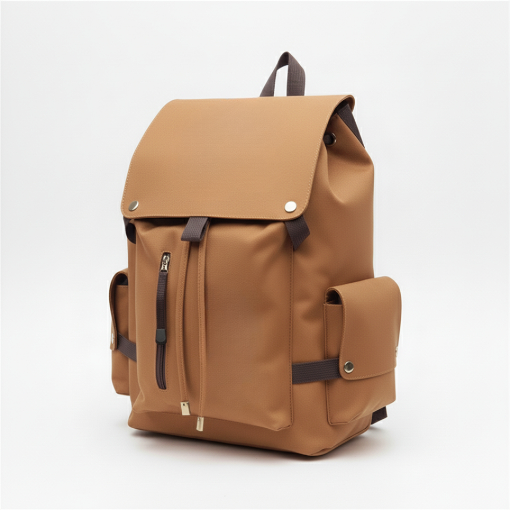 LANGFORD - Tas Sekolah Pria Wanita Ransel LF Kanvas