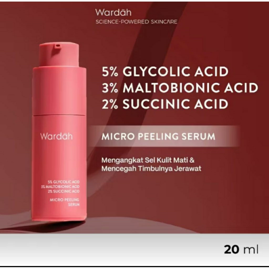 wardah serum peeling