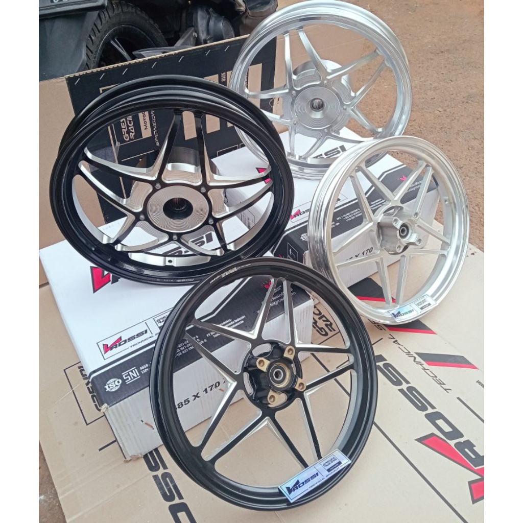 VELG PELAK RACING V ROSSI VENOM ORBIT BINTANG X GEN3 TERBARU VARIO 125/150 BEAT SCOOPY GENIO VARIO 1