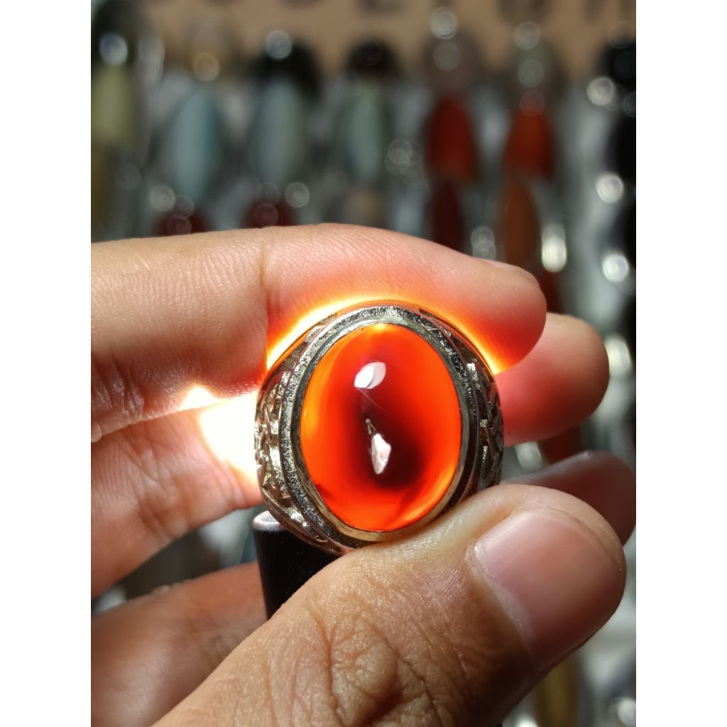 CINCIN AKIK COMBONG CEMPAKA MERAH