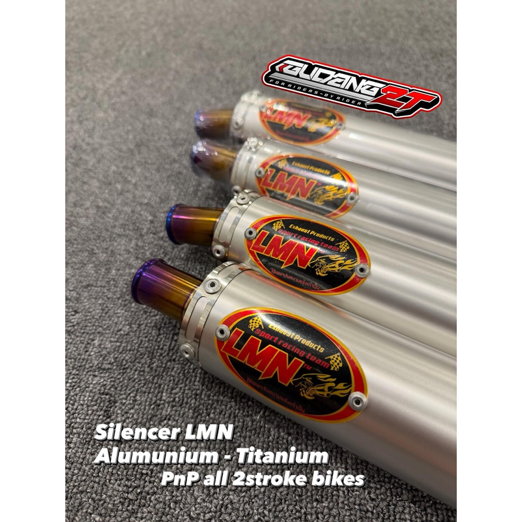 Knalpot LMN SILENCER SLENCER LMN Universal 2tak ORIGINAL 100%