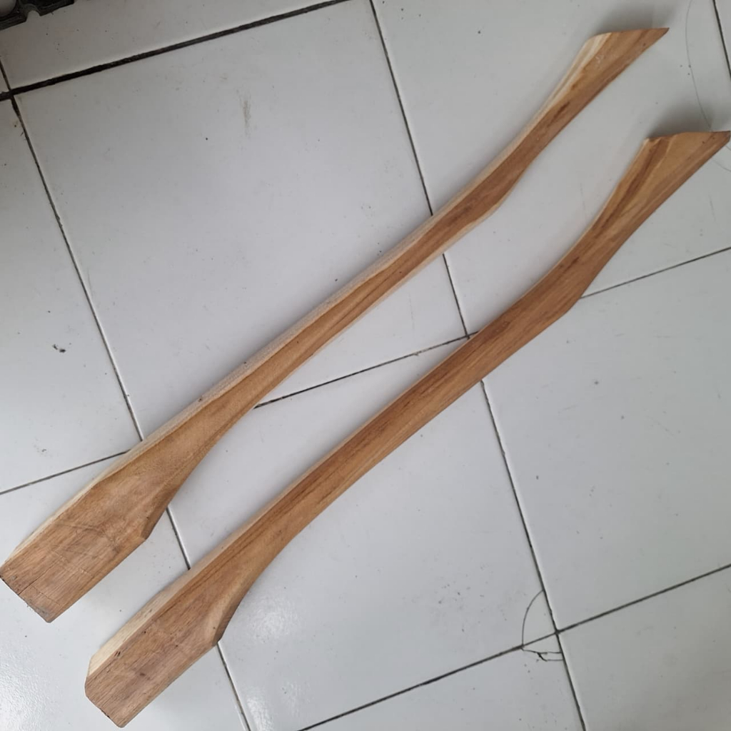 Gagang Cangkul Kayu Jati Dorang Pacul Kuat Halus Alat tukang / berkebun