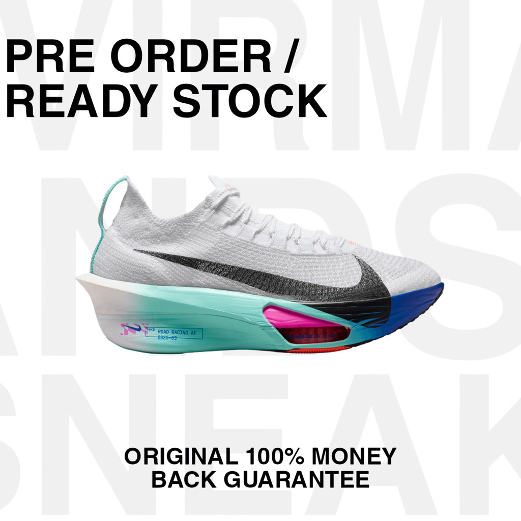 Nike Zoom Alphafly 3 Next% White Hyper Torquoise Black