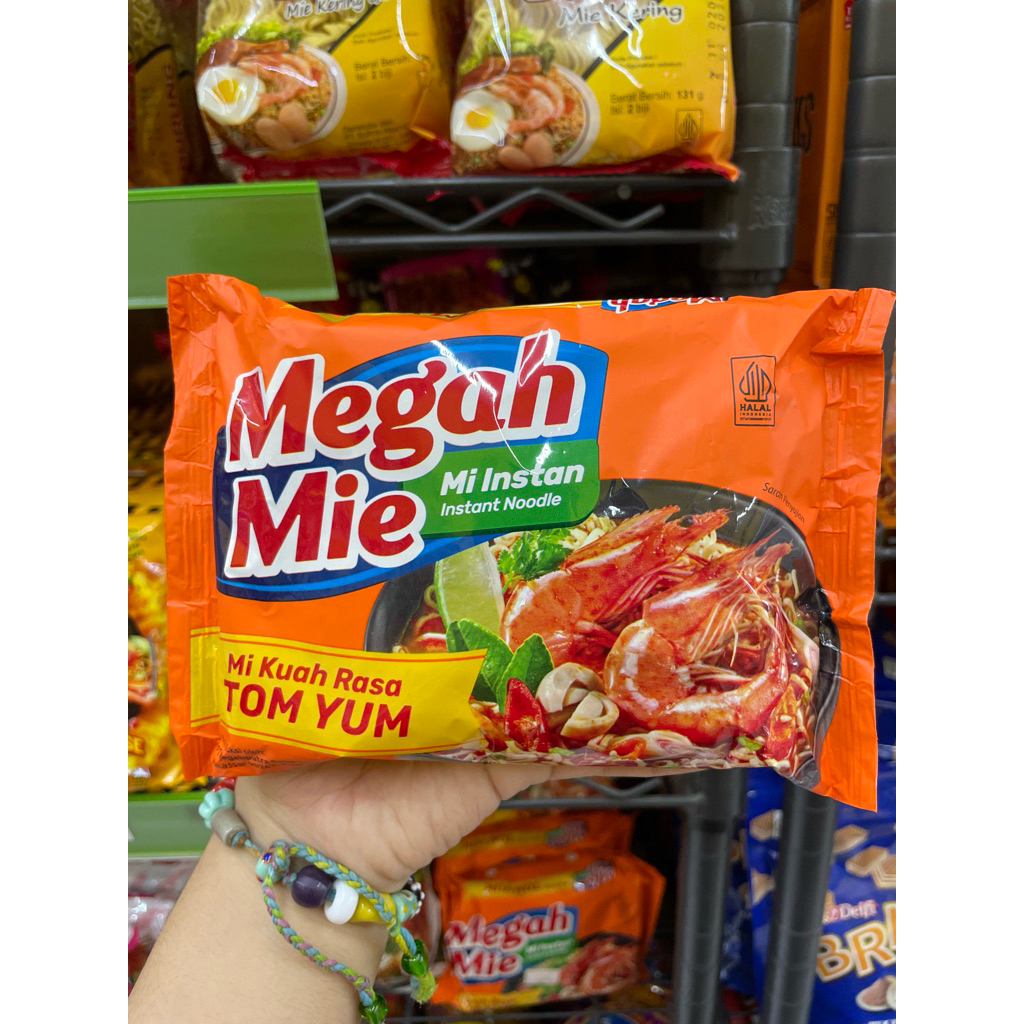 Mega Mie Mi Kuah Rasa Tom Yum 80g