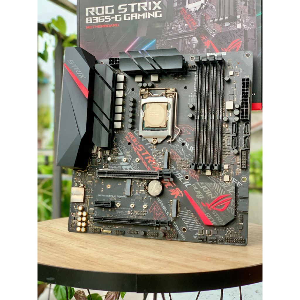 Motherboard ROG Strix B365-G Gaming + i5 9400F