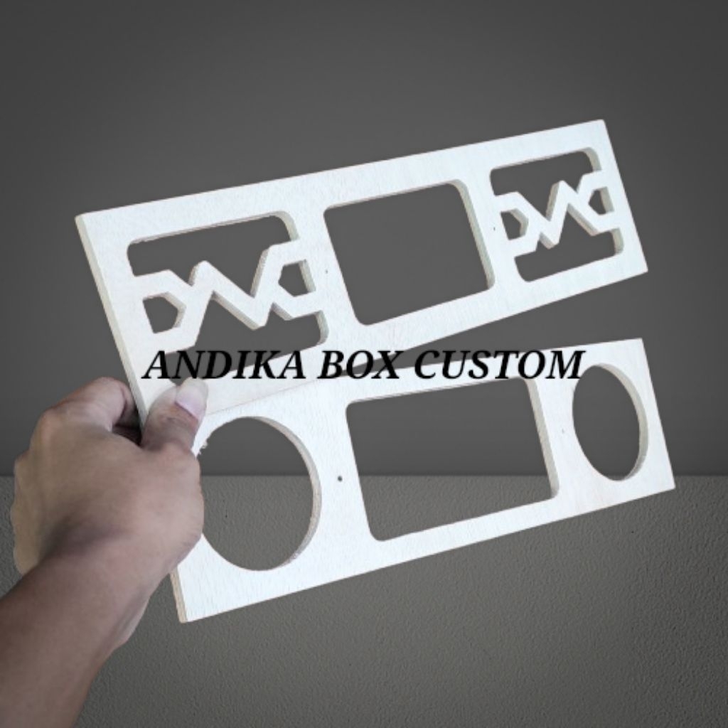 PLAT DEPAN BELAKANG BOX POWER AMPLIFIER 5/10 AMPERE BESAR  MODEL PASELAB