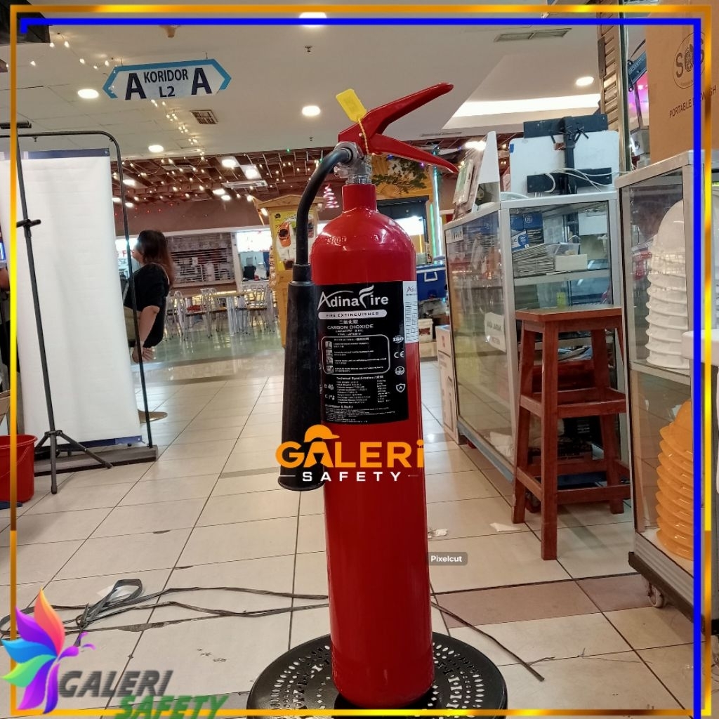 Apar Pemadam Api 3 Kg CO² Adina Fire - Apar 3 Kg CO2