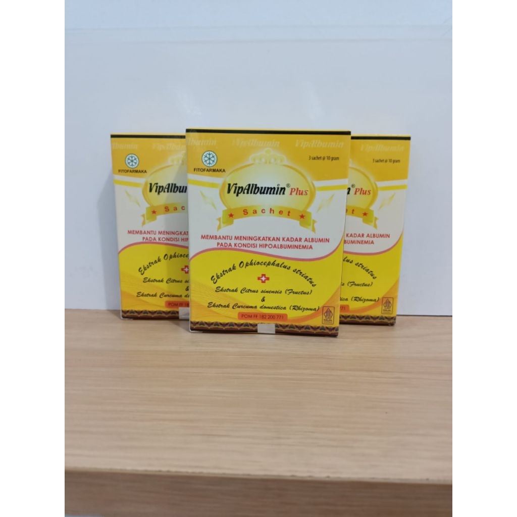 Vipalbumin ekstrak ikan gabus sachet