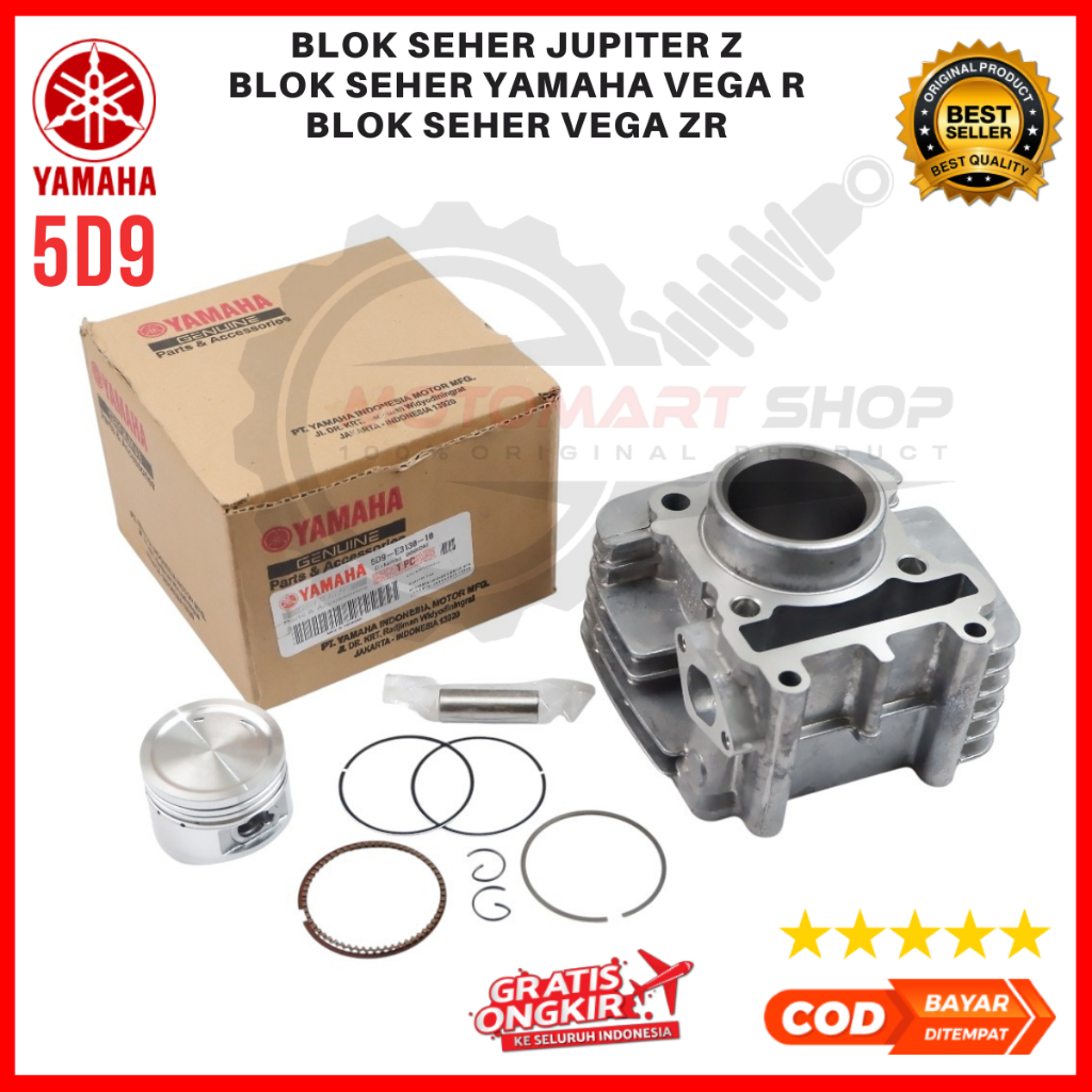 Blok Seher Vega ZR Ori / Blok Seher Yamaha  Jupiter Z Vega R - 5D9