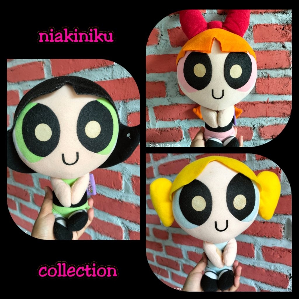 BONEKA PPG POWER PUFF GIRLS ORIGINAL