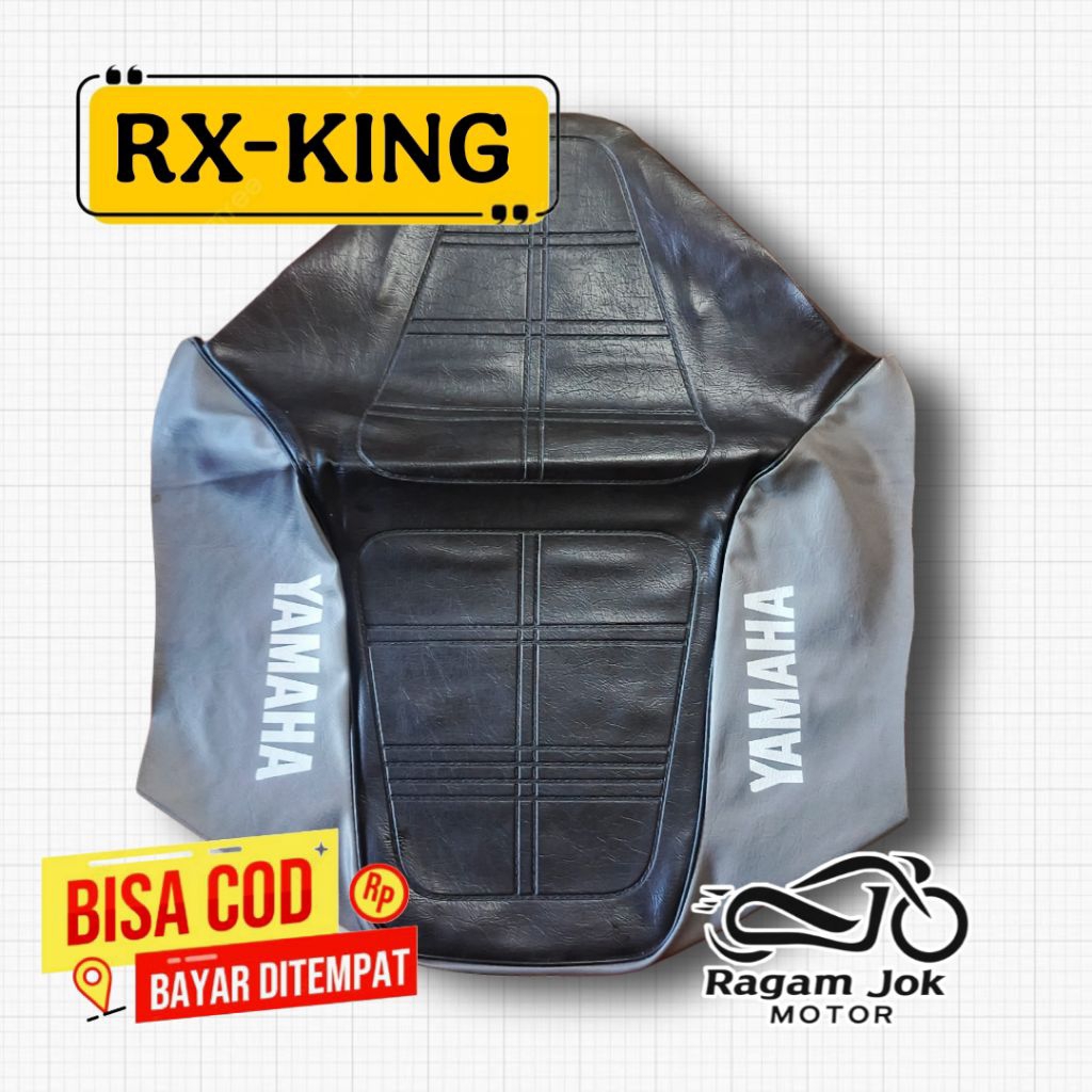 SARUNG KULIT JOK MOTOR YAMAHA RX KING ORIGINAL STANDAR PABRIK
