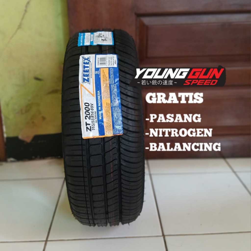 Ban mobil 155 55 r14 merk zeetex zt 2000 ban mobil wuling air ev 155 55 r14