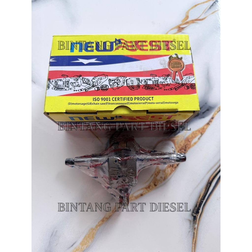 Crank Shaft New west senso 5800/628/728/788 senso gergaji kayu new west Original 
