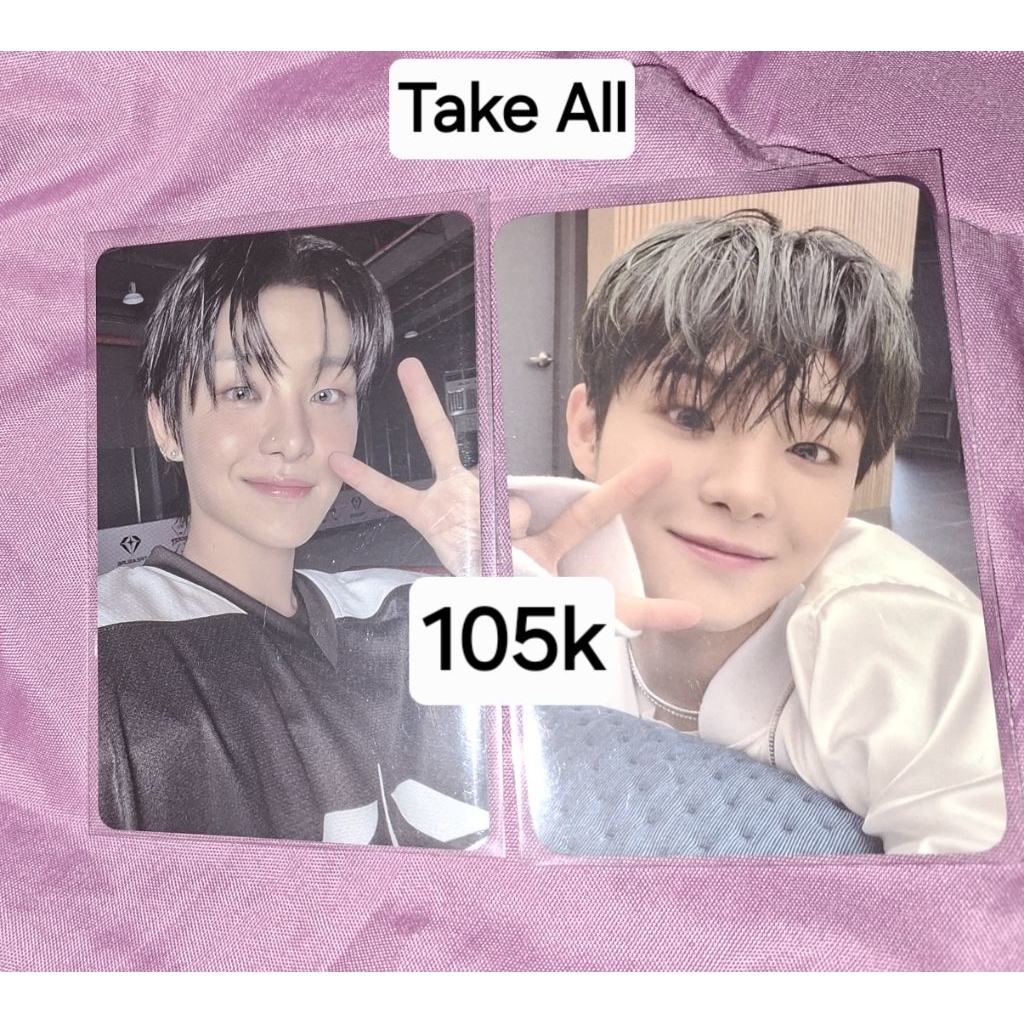 photocard official jihoon boboan (pob ktown jikjin)