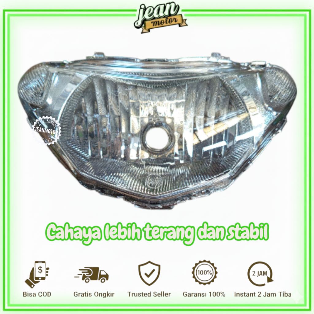 Lampu Depan Mio Sporty 2008 2009 2010 VR Mika Bening Presisi PNP