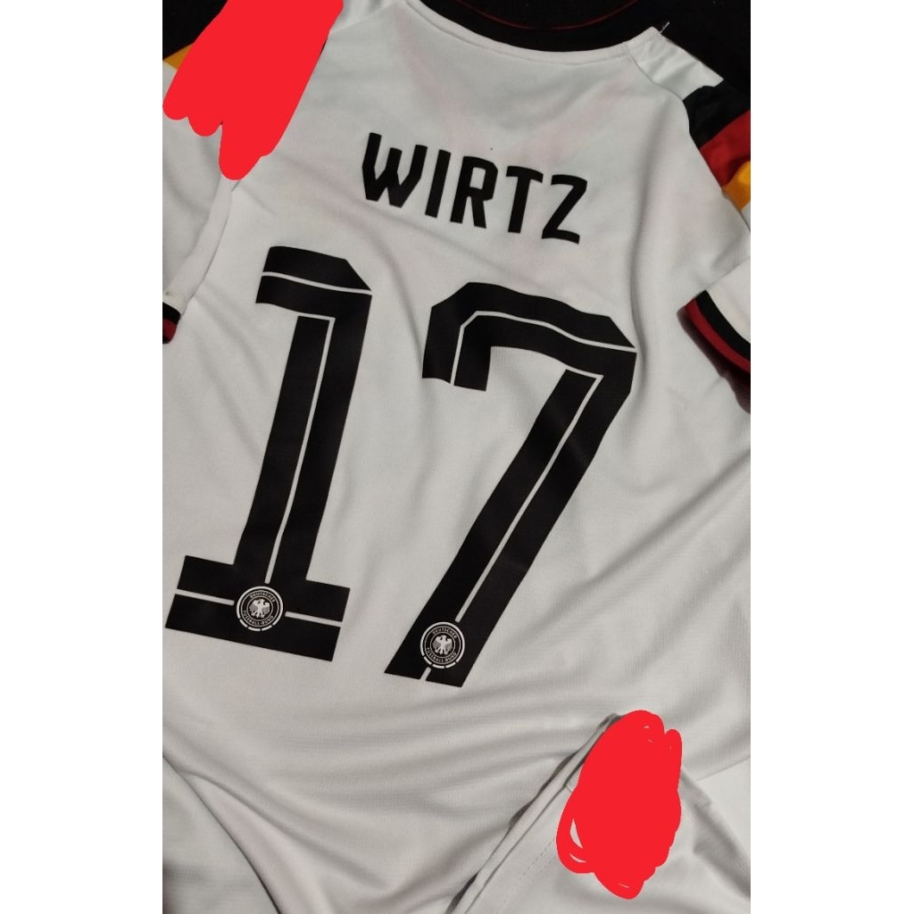 Jersey Jerman germanny Home + nameset world cup 2026