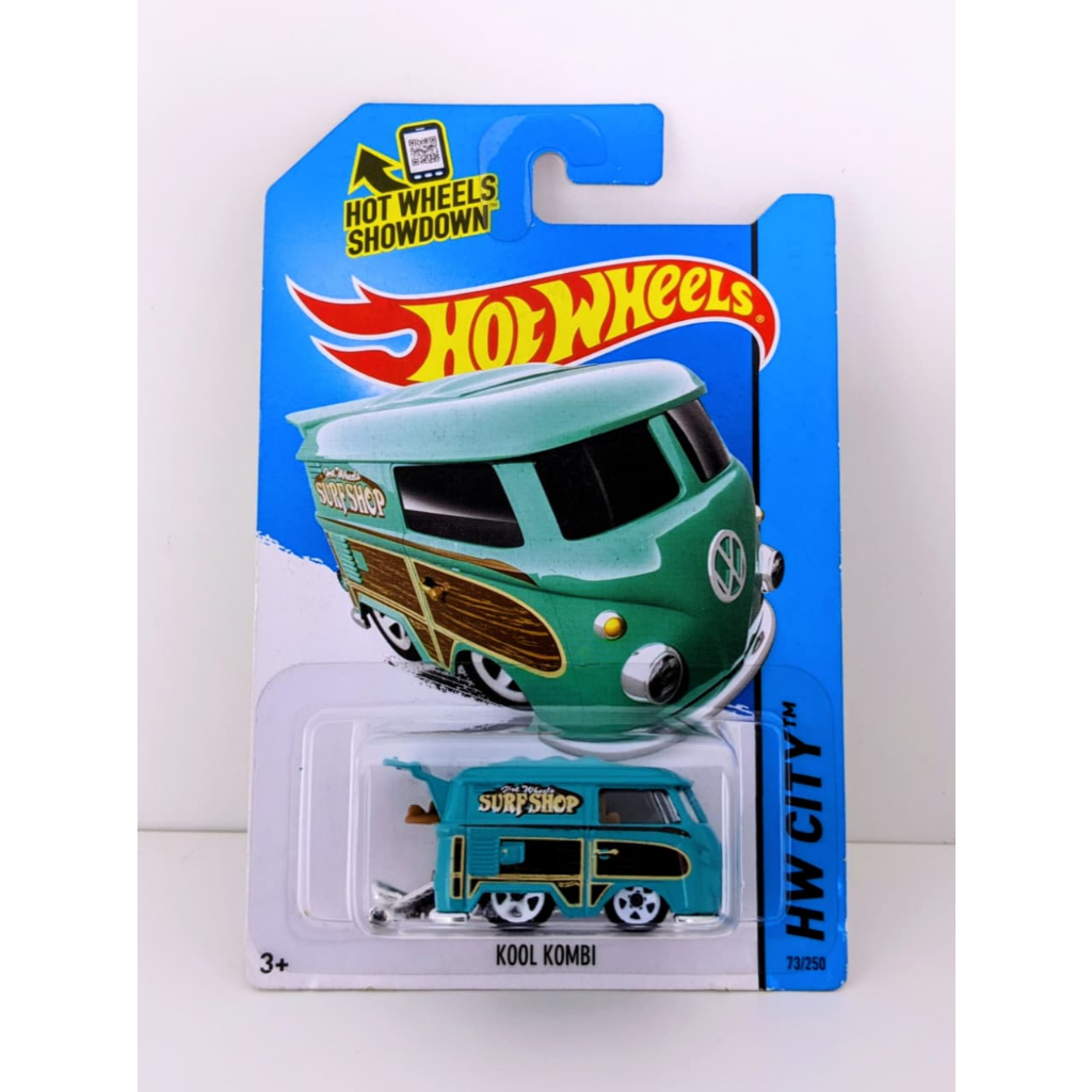 Hot Wheels Kool Kombi Surf Shop (Free Protector)