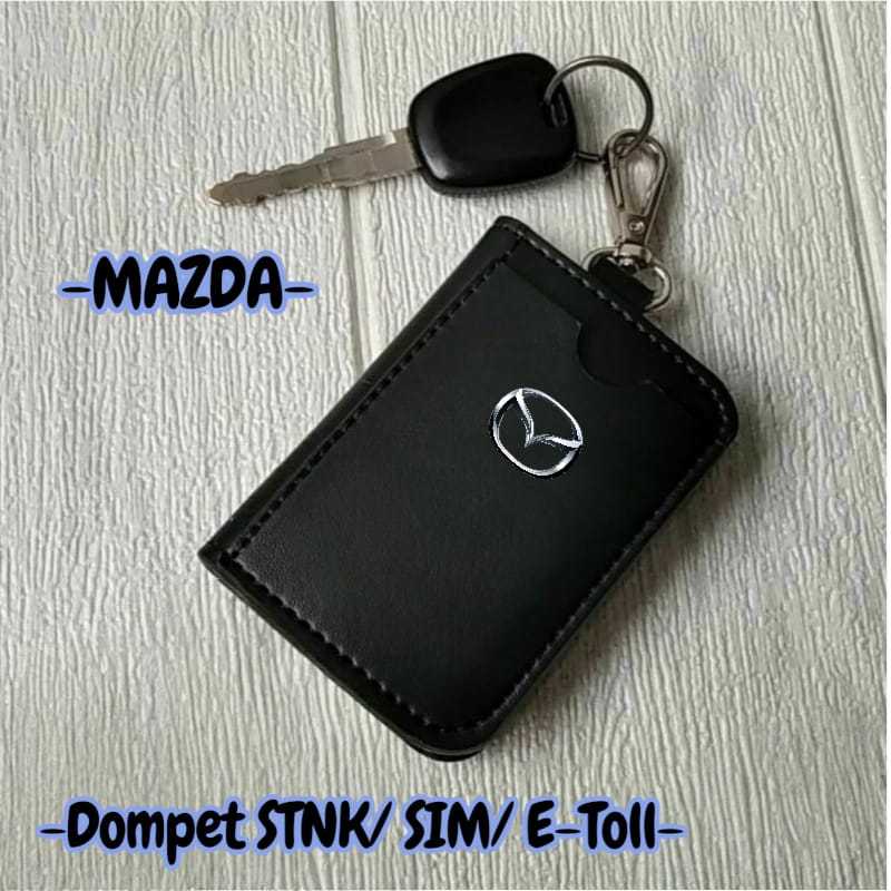 Dompet STNK /KTP/SIM/ E-Toll Gantungan Kunci MAZDA Mobil Motor CX-5/ CX-8/ CX-30/ CX-60/ CX-9