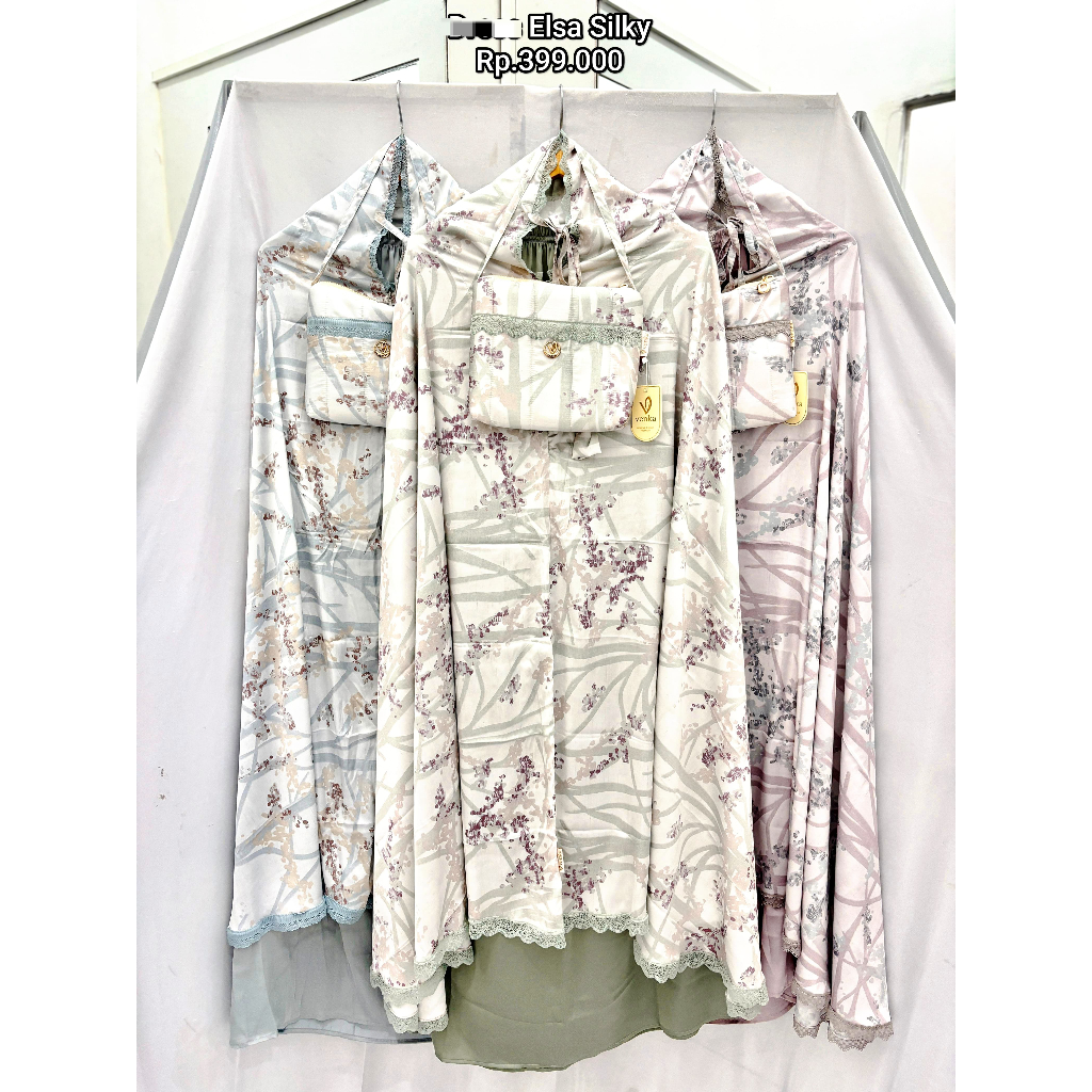 Venka Prayer Set Mukena Elsa Silky