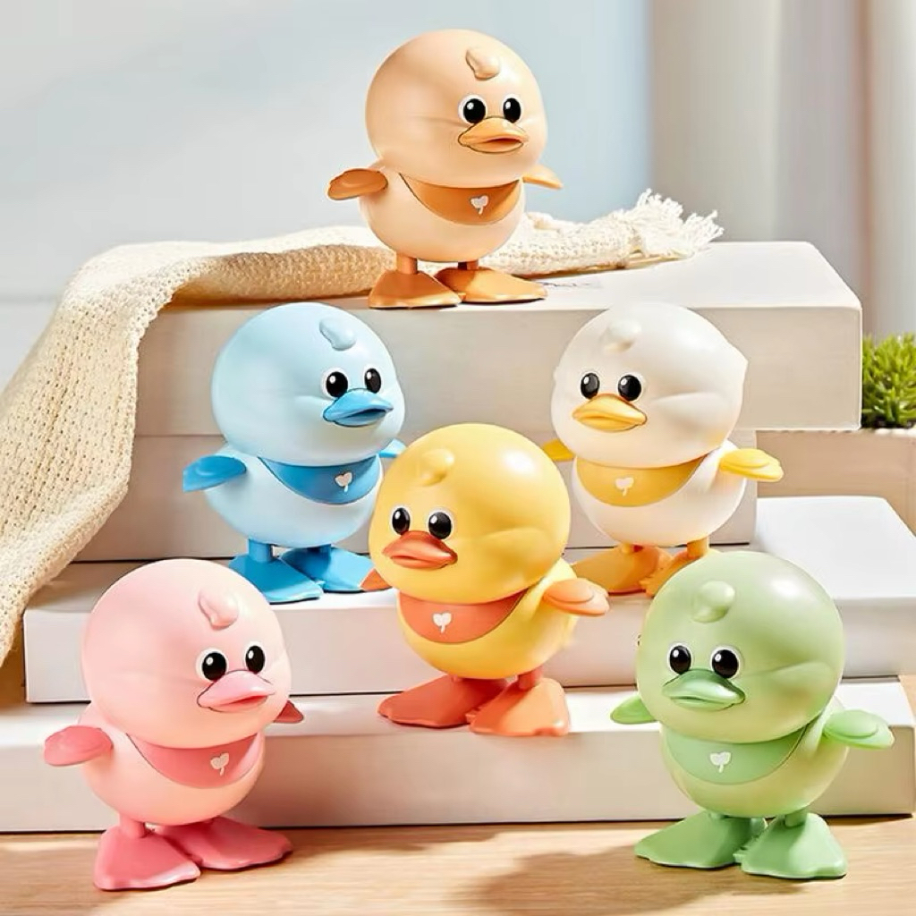 Miniso Jump Duck Chick wind Up / mainan anak bebek ayam