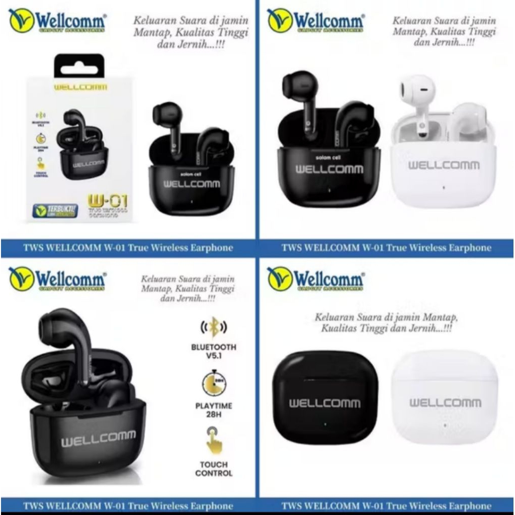 TWS Wellcomm W-01/W-05/W-06