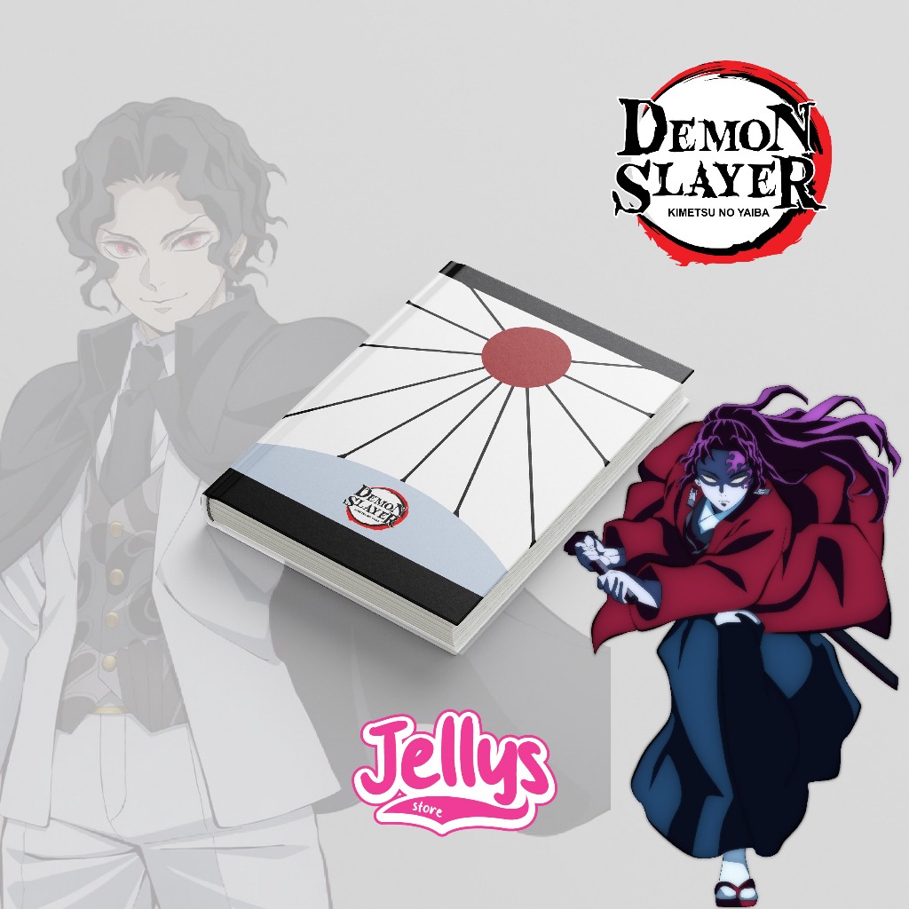 NOTEBOOK HARDCOVER DEMON SLAYER (Yoriichi Tsugikuni)