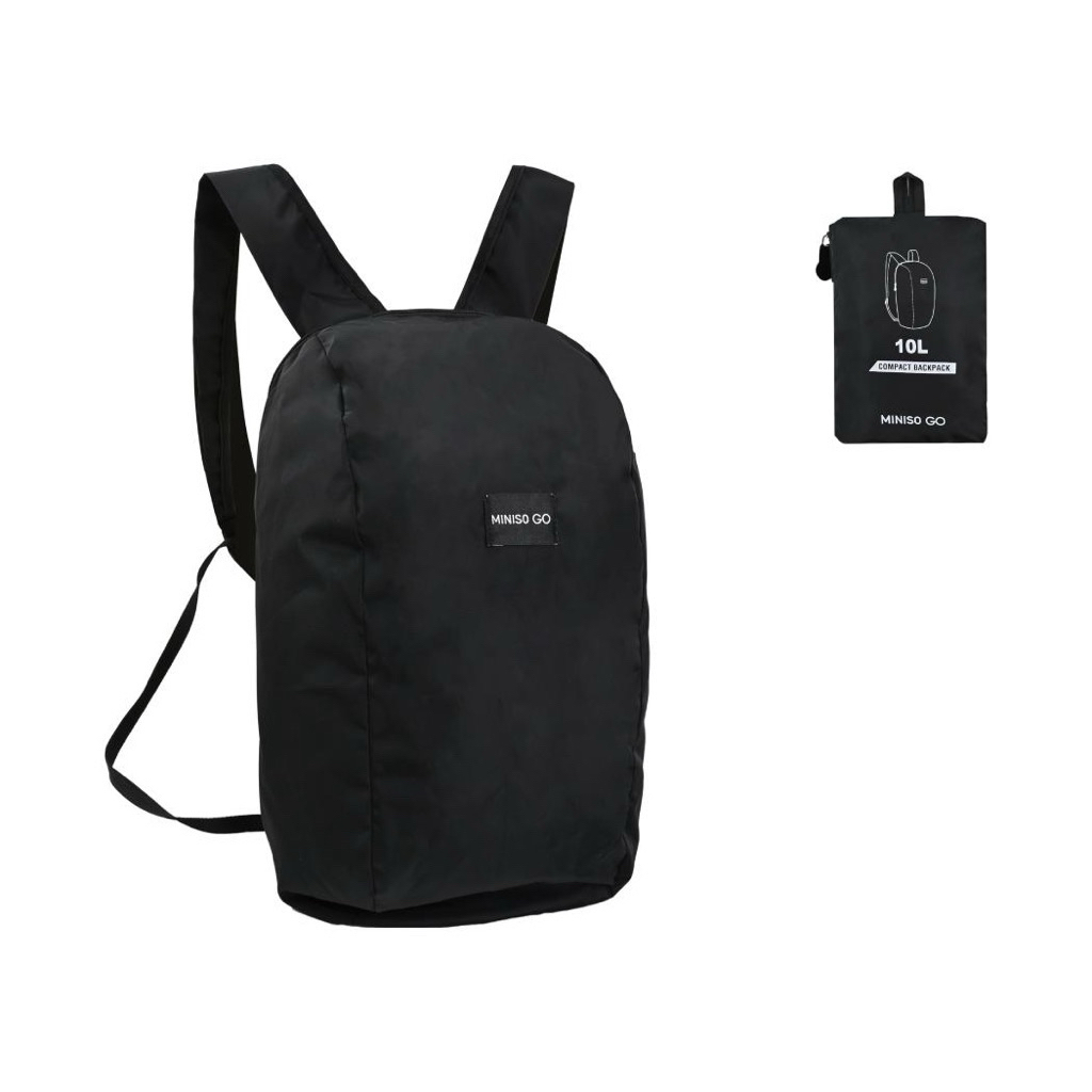 Miniso Minigo Foldable Backpack 10liter / tas lipas tas travel