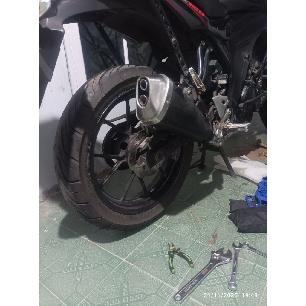 Knalpot GSX R 150 series, GSX R 150, GSX S 150, GSX 150 Bandit