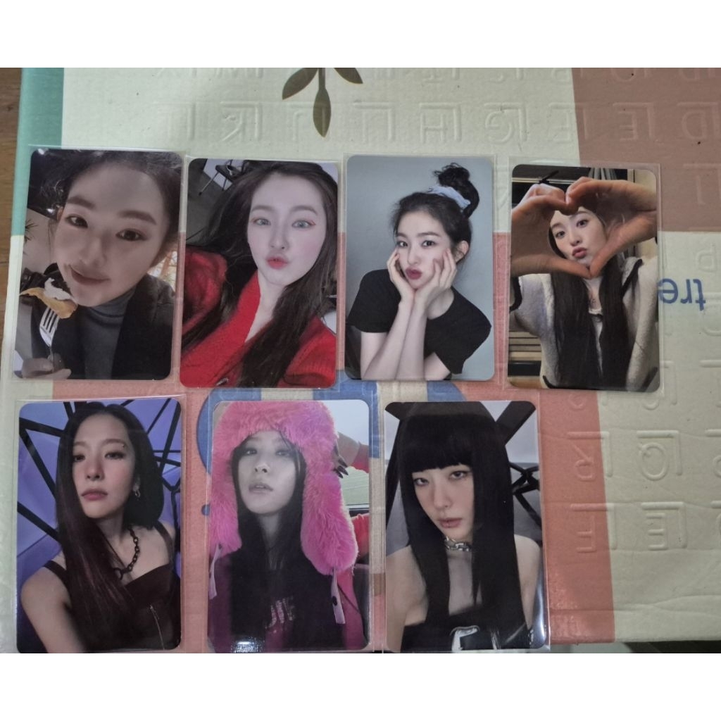 Red Velvet Irene Seulgi Photocard PC