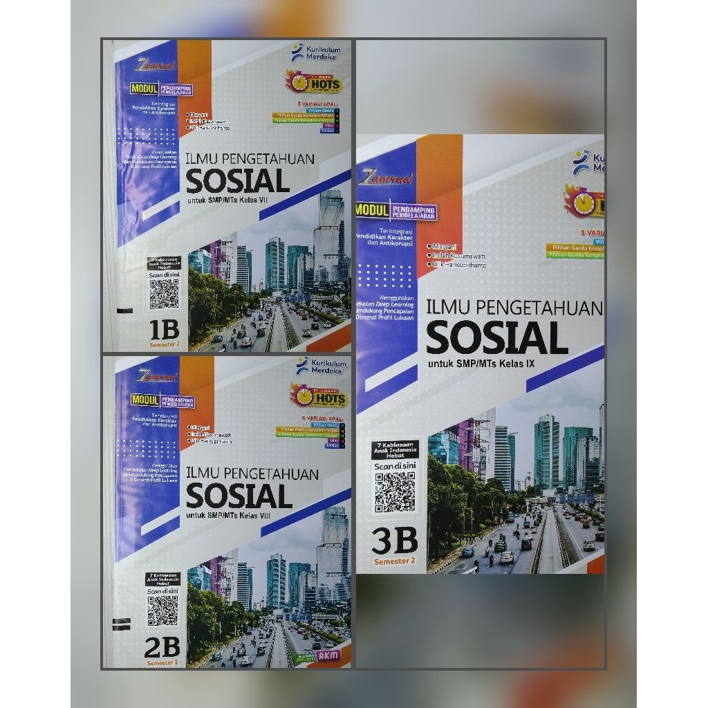 LKS SMP IPS KELAS 7 8 9 SEMESTER 2 KURIKULUM MERDEKA
