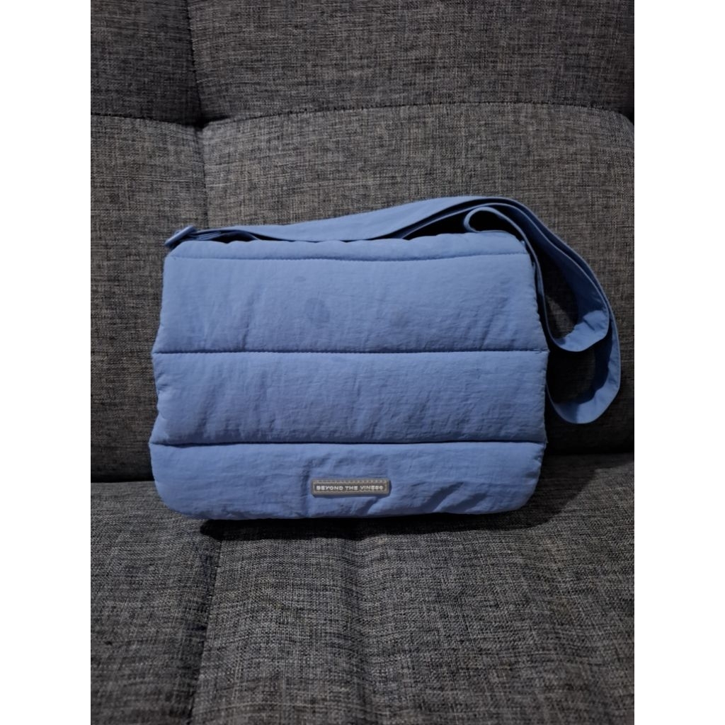 beyond the vines poofy bag