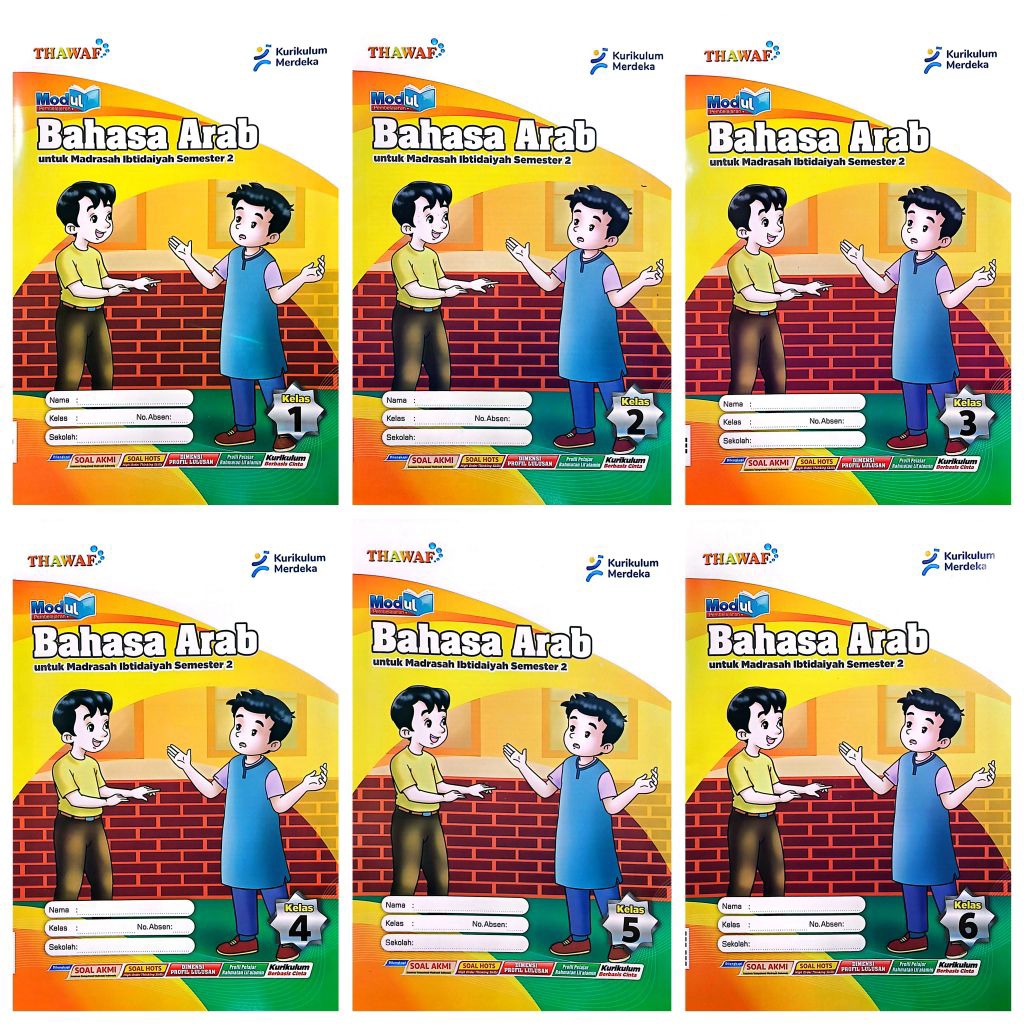 LKS MI BAHASA ARAB KELAS 1 2 3 4 5 6 SEMSTER 2 GENAP TA 2025 / 2026 KURIKULUM MERDEKA | THAWAF