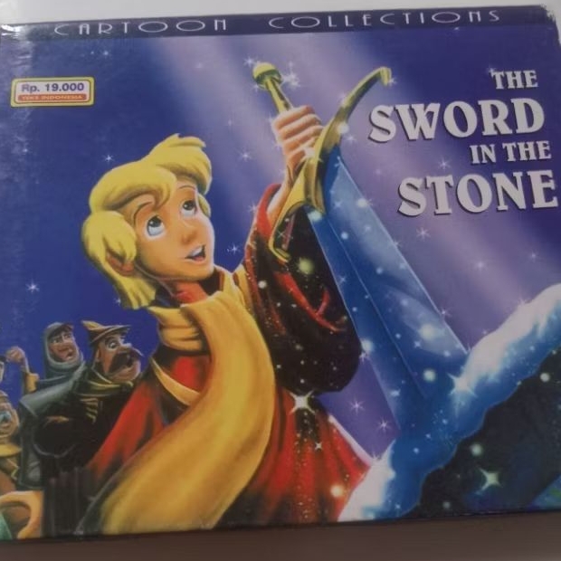 VCD Original Animasi The Sword In The Stone - Cartoon Collection Teks Indonesia