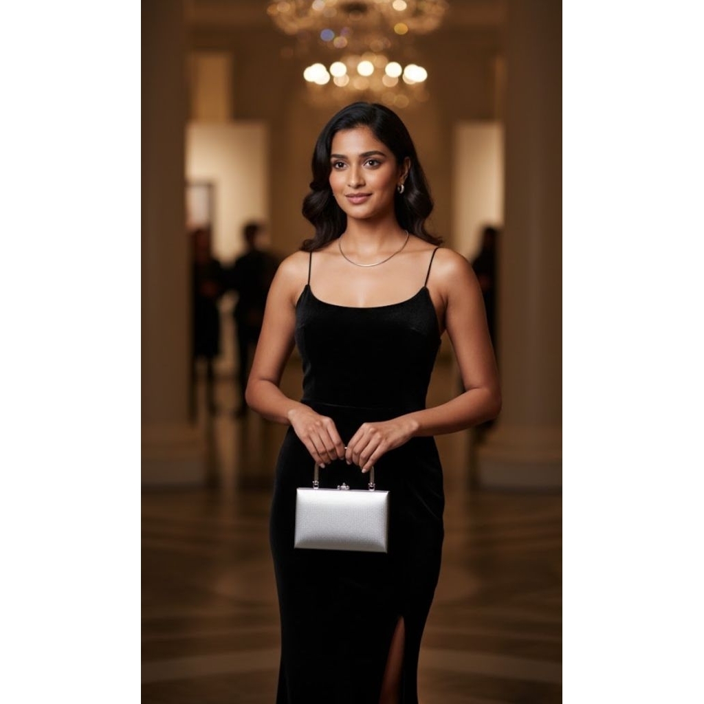 PRELOVED Tas Perak Pesta Kondangan