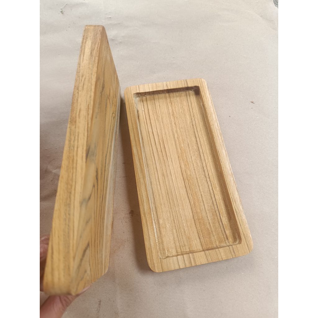 Nampan kayu jati - nampan kayu food grade - nampan jati - nampan  kopi - nampan cafe - nampan americ