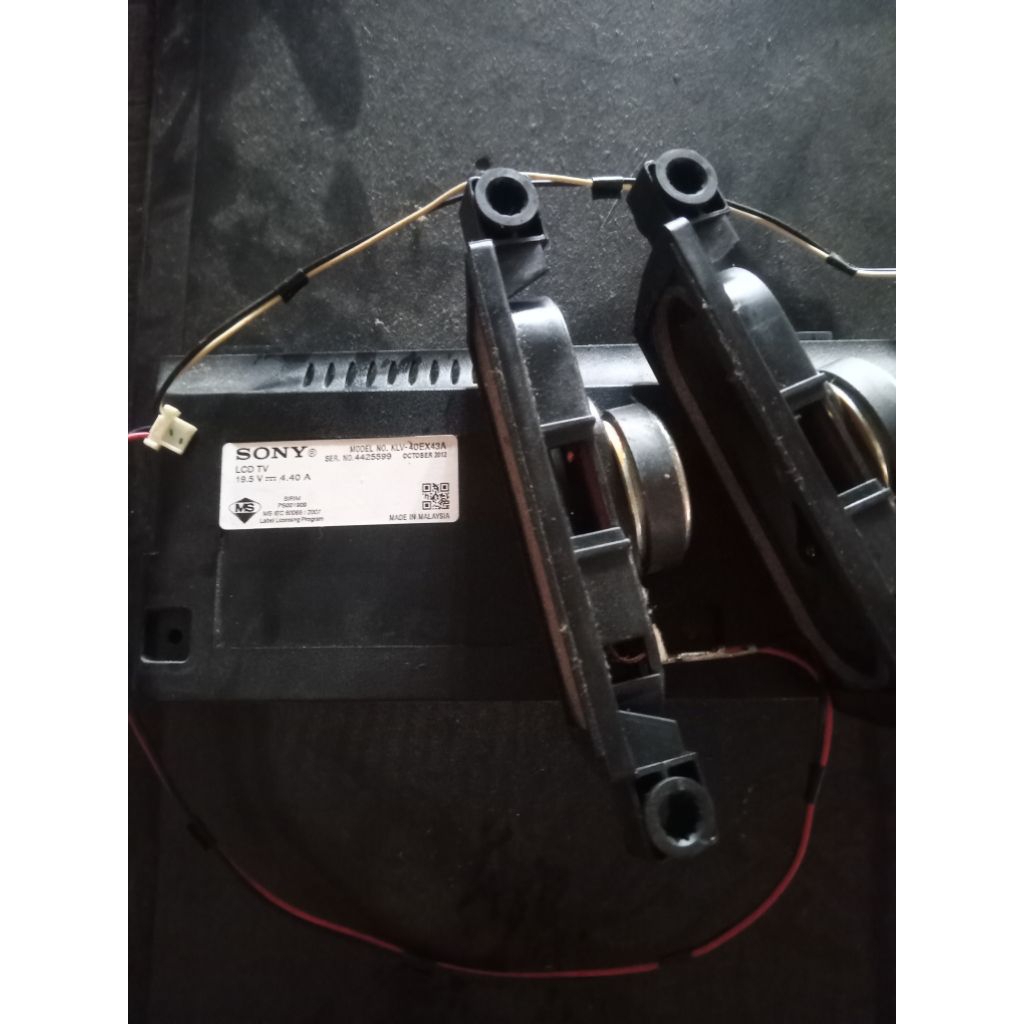 SPEAKER TV SONY LED KLV-40EX430 BEKAS NORMAL