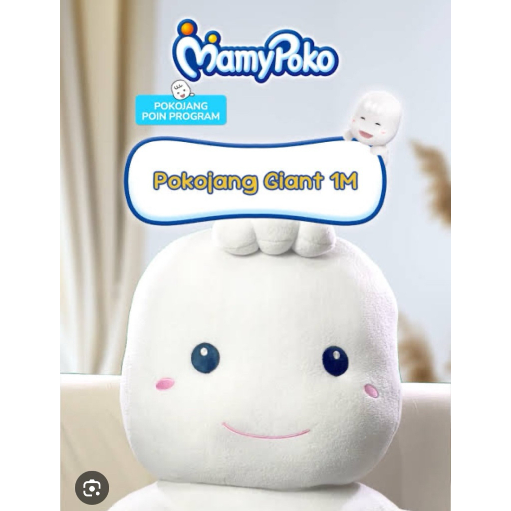 boneka pokojang jumbo 1M mamypoko BARU