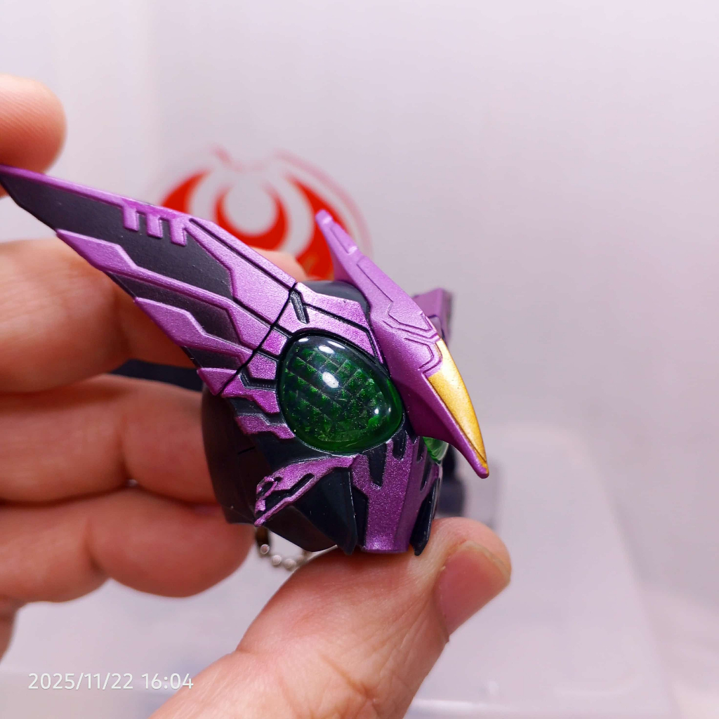 Keychain Light Head Mini rmc Kamen Rider OOO Putotyra Original Bandai